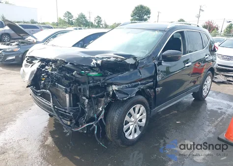 2017 Nissan Rogue S из США, поврежденный, VIN KNMAT2MT4HP555256